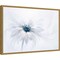 Serene White Flower by Jacky Parker 23-in. W x 16-in. H. Canvas Wall Art Print Framed in Gold